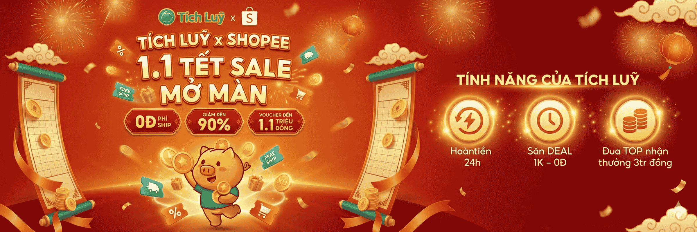Shopee Sale Tết 1.1