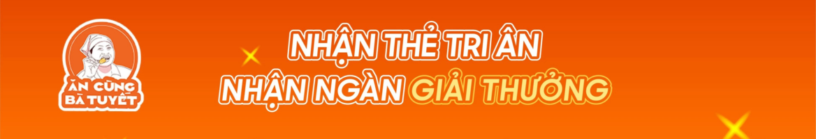 Chuyển đến Ăn Cùng Bà Tuyết Shopee để bắt đầu mua sắm và nhận hoàn tiền 6% tại TichLuy.vn